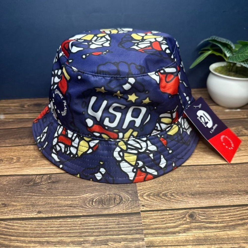 round21 Official USWNT Players Association Bucket Hat ONE SIZE (Navy)